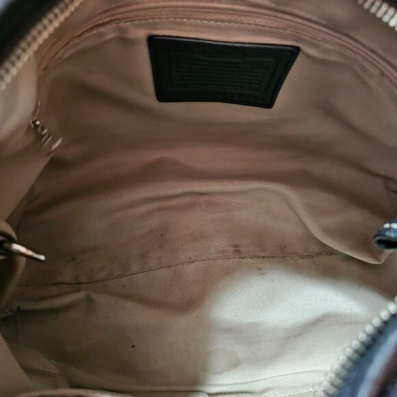 2009 Coach Y2K Large Hamptons CLip Shoulder Bag Purse in Pebbled Leather - Picture 6 of 8